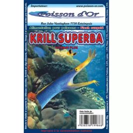 Aliment surgelé Krill Superba 100gr