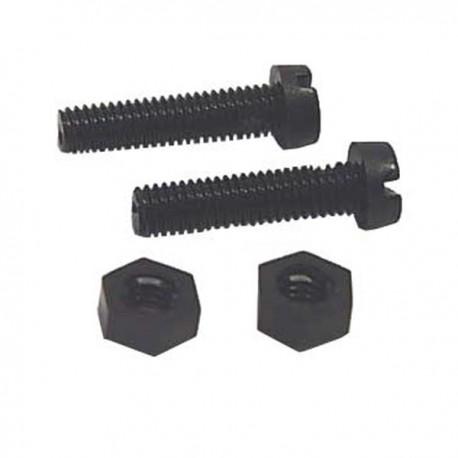 Tunze 2 vis+ 2 écrous M6x25mm 3,90 €