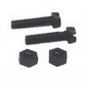 Tunze 2 vis+ 2 écrous M6x25mm