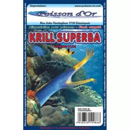 Aliment surgelé Krill Superba 500gr