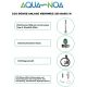 AquaNoa Kit CO2 Rechargeable 200 Basic M 500gr