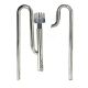 Aqua Noa Kit INOX Inflow & Outflow Skimmer 12/16mm