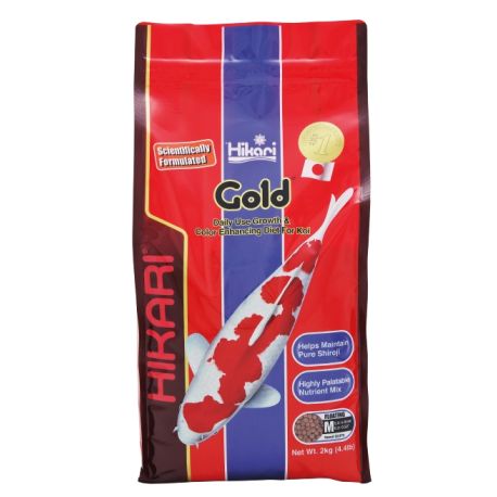 Hikari Gold 2kg medium pellet 
