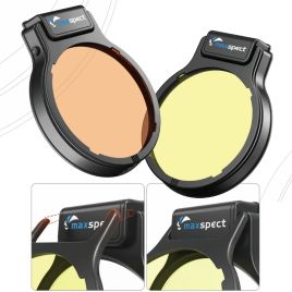 Maxspect Pastel Reef Magnifier Lens L ("Sunset Boulevard" et "Gouda Cheese")
