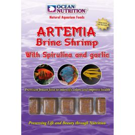 Ocean Nutrition Artémia spiruline + ail 100gr par lots (ouvrir l'article pour découvrir les options)