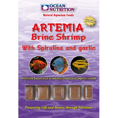 Ocean Nutrition Artémia spiruline + ail 100gr par lots (ouvrir l'article pour découvrir les options) 2,80 €