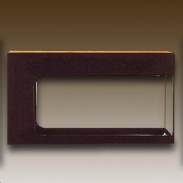 Aquarium Monobloc Vinyl Noir 300x50x60cm non équipé 