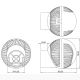 Tunze® Nano-Stream 6055 HUB (5500 lh) pour aquariums de 40 à 500 litres Pompes de brassage Tunze 205,90 €