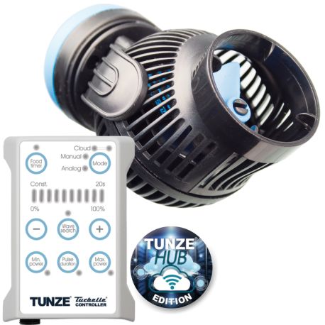 Tunze® Turbelle® nanostream® 6095 HUB (9500 lh) pour aquariums de 100 à 1.000 litres. Pompes de brassage Tunze 277,90 €