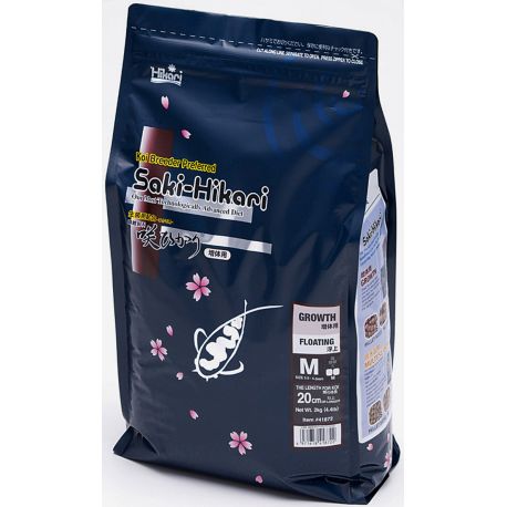 Saki Hikari Growth Pellets 5kg 