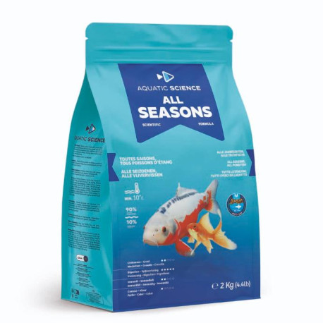 Aquatic Science All seasons M 2kg 29,95 €