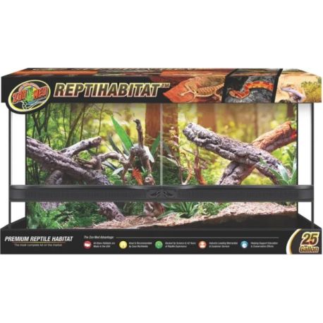 Zoomed reptihabitat 76*40*30CM double porte