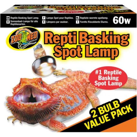 Zoomed repti basking spot 2x60W