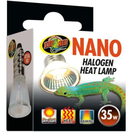 Zoomed halogen nano heat lamp 35W