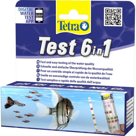 Tetra test bandelette 6 in 1 19,10 €
