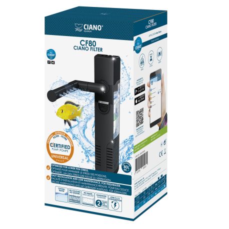 Ciano filtre intérieur cf80 noir