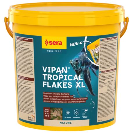 Sera Vipan Nature gros flocon 4kg (21 litres) 