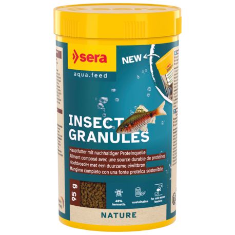 Sera insect Nature 1,5 mm 250 ml 95gr