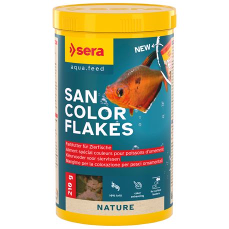 Sera San Color Flakes 1000ml (210gr)