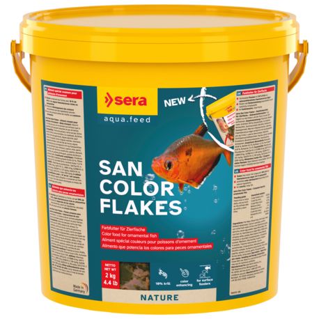 Sera San Color Flakes 2kg (10 litres)