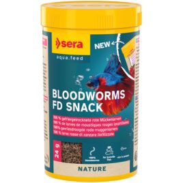Sera FD larves de moustiques rouges Nature 250 ml (20 gr)