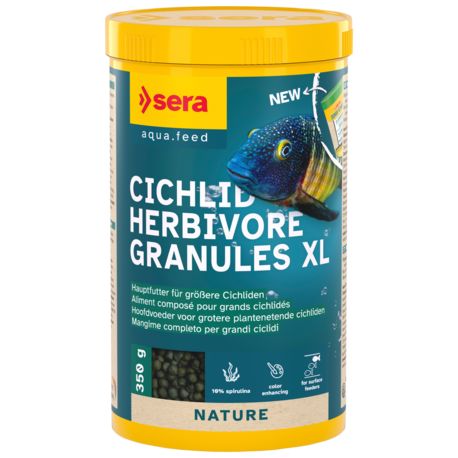 Sera cichlid herbivore granules XL