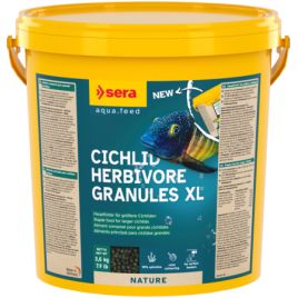 Sera cichlid herbivore granules XL 10 litres (3.6kg)
