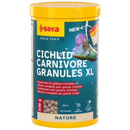 Sera Cichlid Carnivore Granules XL 1.000 ml (330 gr)