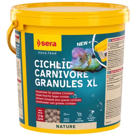 Sera Cichlid Carnivore Granules XL 3.800ml (1.3kg)