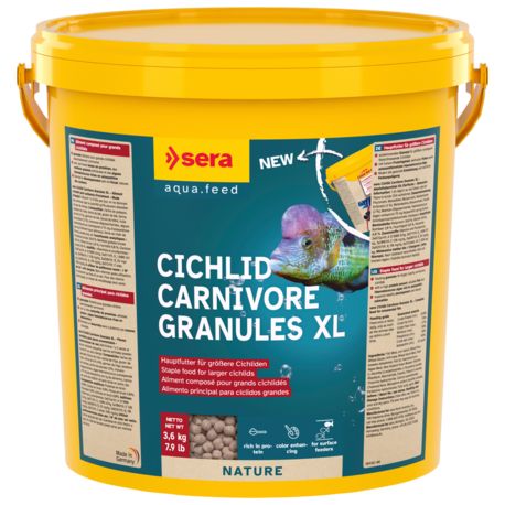 Sera Cichlid Carnivore Granules XL 10 litres (3.6kg)