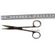 Ciseaux inox Droit (15cm) 