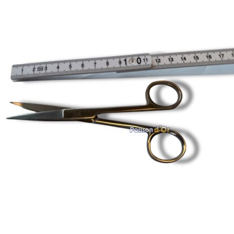 Ciseaux inox Droit (15cm) 