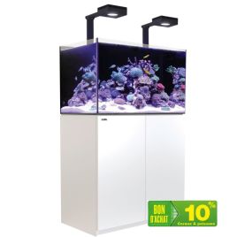 Red Sea aquarium Reefer™ 250 G2+ Deluxe - Blanc (2 ReefLED 90 et 2 potences) 
