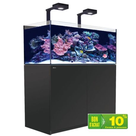 Red Sea aquarium Reefer™ 425 G2+ Deluxe - Noir (2 ReefLED 160S et 2 potences) 
