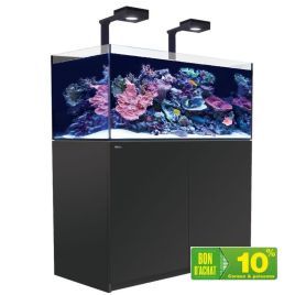 Red Sea aquarium Reefer™ 425 G2+ Deluxe - Noir (2 ReefLED 90 et 2 potences) 