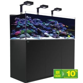 Red Sea aquarium Reefer™ 525 G2+ Deluxe - Noir (3 ReefLED 90 et 3 potences) 
