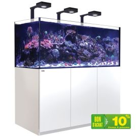 Red Sea aquarium Reefer™ 625 G2+ Deluxe - Blanc (3 ReefLED 90 et 3 potences) 