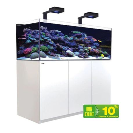 Red Sea aquarium Reefer™ 625 G2+ Deluxe - Blanc (2 ReefLED 160S et 2 potences) 