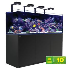 Red Sea aquarium Reefer™ 750 G2+ Deluxe - Noir (4 ReefLED 90 et 4 potences) 