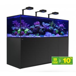 Red Sea aquarium Reefer™ S 1000 G2+ Deluxe - Noir (3 ReefLED 160S et 3 potences) 
