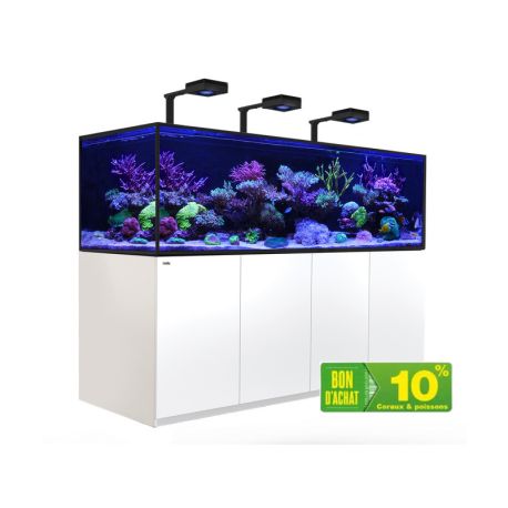 Red Sea aquarium Reefer™ S 850 G2+ Deluxe - Noir (3 ReefLED 160S et 3 potences) 