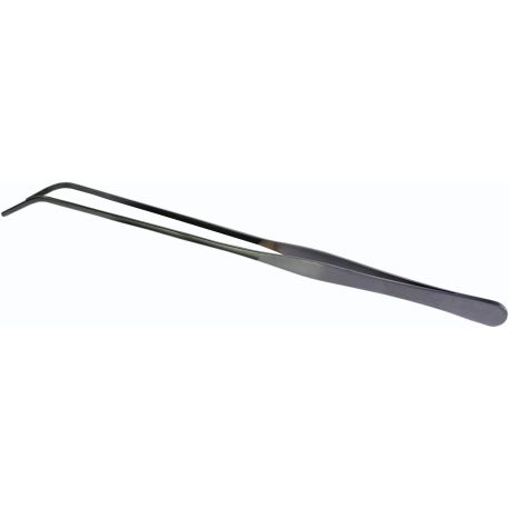Pince à planter courbée fine Borneo Wild Style inox (30cm) 