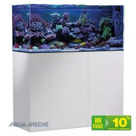 AquaMedic Armatus 400 BLANC Basique (125x50x55cm) avec matériels + 285,40€ en bon d'achat vivant