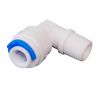AquaMedic Raccord 1/4" 90° blanc easy line/premium line/easy line professional/platinum line