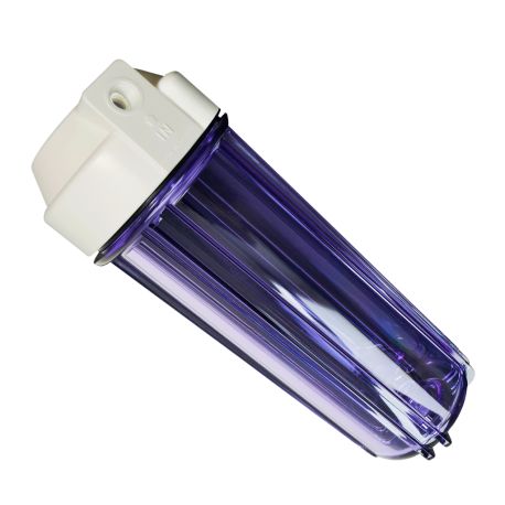 AquaMedic Boîtier vide 10" transparent platinum line plus