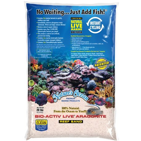Nature's ocean samoa pink reef sand 0,5 -1,7mm 10kg
