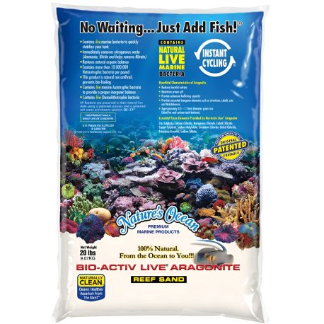 Nature's ocean natural white reef sand 0,5 - 1,7mm 10kg