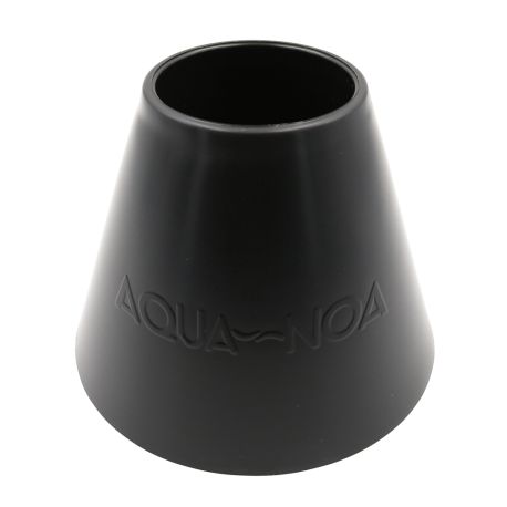 Support noir en plastique pour bouteille de Co2