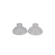 Aqua Noa Ventouses transparente pour diffuseurs (lot de 2)