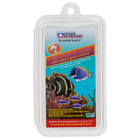 Ocean Nutrition™ Ocean Nutrition Red Seaweed 10 feuilles (avec clip)